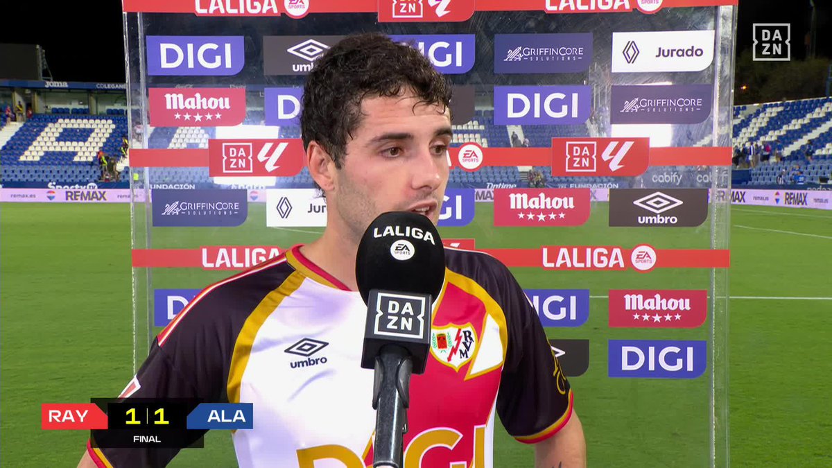 Sergio Camello, contundente sobre la situación del Rayo Vallecano. 🗣️ "Ha venido demasiada gente para la que tendría que haber venido..." #LALIGAenDAZN ⚽