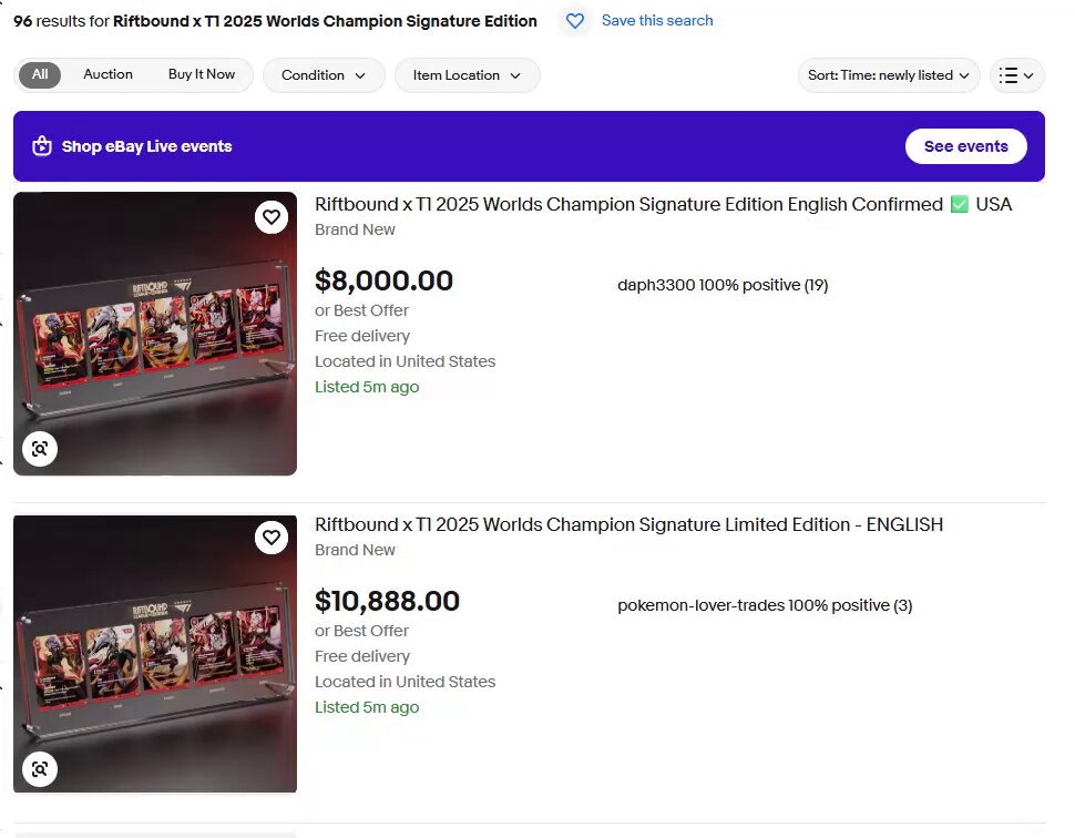 So happy to see that all the real collectors hit the Riftbound lottery 🤗