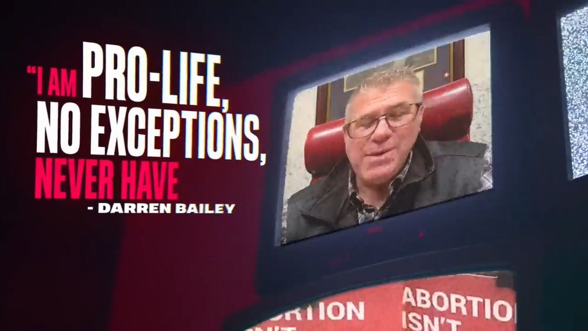 Darren Bailey hasn’t changed. No exceptions for abortion. No limits on his loyalty to Donald Trump. No backing down from his extreme agenda. Illinois rejected it before. We’ll reject it again.