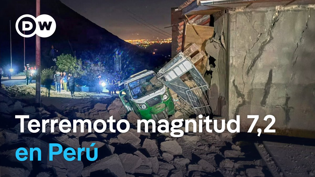 Terremoto de magnitud 7,2 sacude el sur de Perú Un sismo de magnitud 7,2 remeció el sur de Perú con epicentro cerca de Cora Cora, en la región de Ayacucho. Las autoridades suspendieron las clases en la zona y mantienen el monitoreo en áreas vulnerables. El movimiento también se sintió en Lima. Hasta el momento no se han reportado oficialmente víctimas ni daños graves.