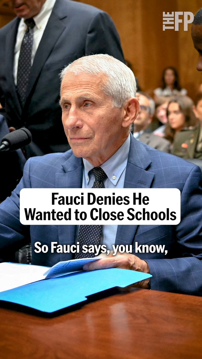 Dr. Fauci denies that he wanted to close schools during the Covid-19 pandemic. 1,000 pages of his diary tells a different story. Vinay Prasad MD MPH sat down with Rafaela Siewert to share how bad it actually is. Watch the full interview here: