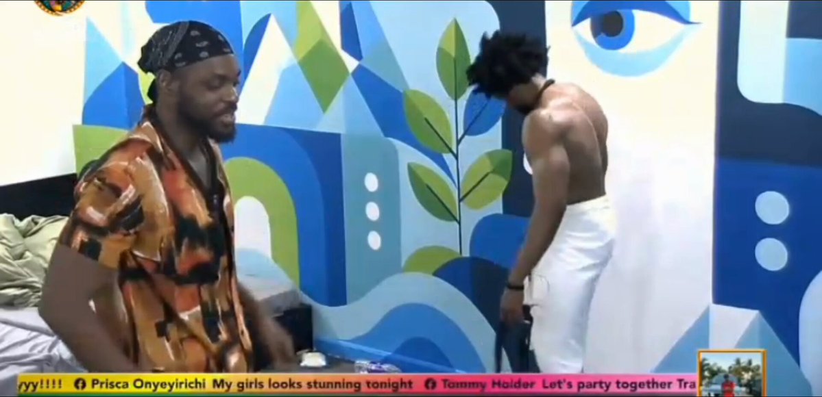 Ricky: I miss this bed, my Neche. Blue wore her hoodie, so I could smell her perfume. Tram: I could smell it today too, I ain't gonna lie I miss Neche though. Me too🥹😭