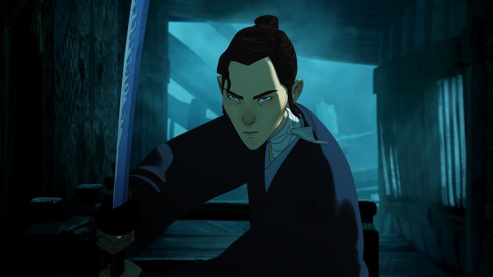 "I choose revenge." Blue Eye Samurai returns JANUARY 2027.