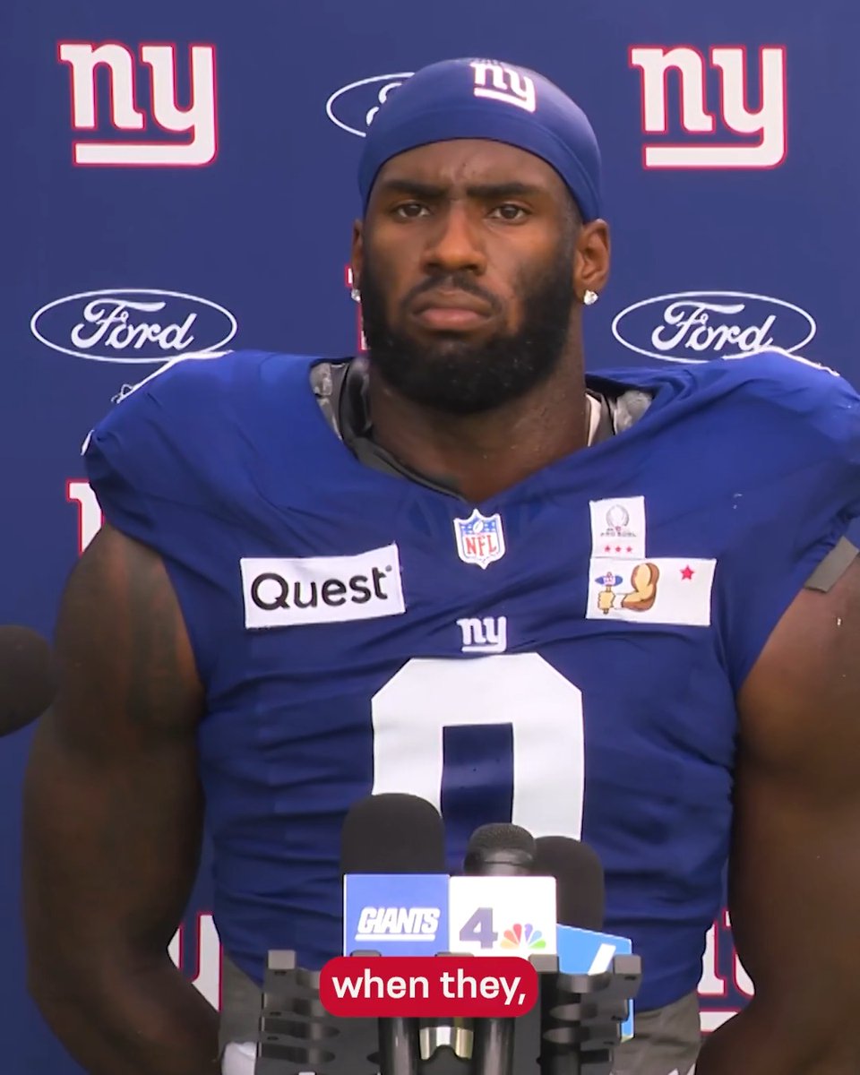 What Brian Burns saw from the defense today