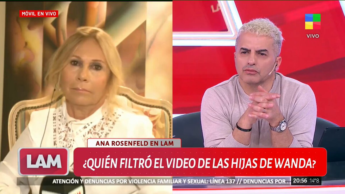 📢 ANA ROSENFELD: "Marcovecchio tergiversa y envuelve" Cc #LAM en América TV 📺 ElEjercitoDeLAM A N G E L