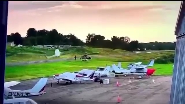 A Cessna 150 crashed into a PA state police Bel 407 helicopter last night at the Carlisle airport in Pennsylvania. The Cessna pilot was reportedly killed in the crash and the police officers in the helicopter were injured but are expected to recover. Fly accordingly... #crash #FAA #flying #osha #NTSB #cessna #police #pennsylvania #safety