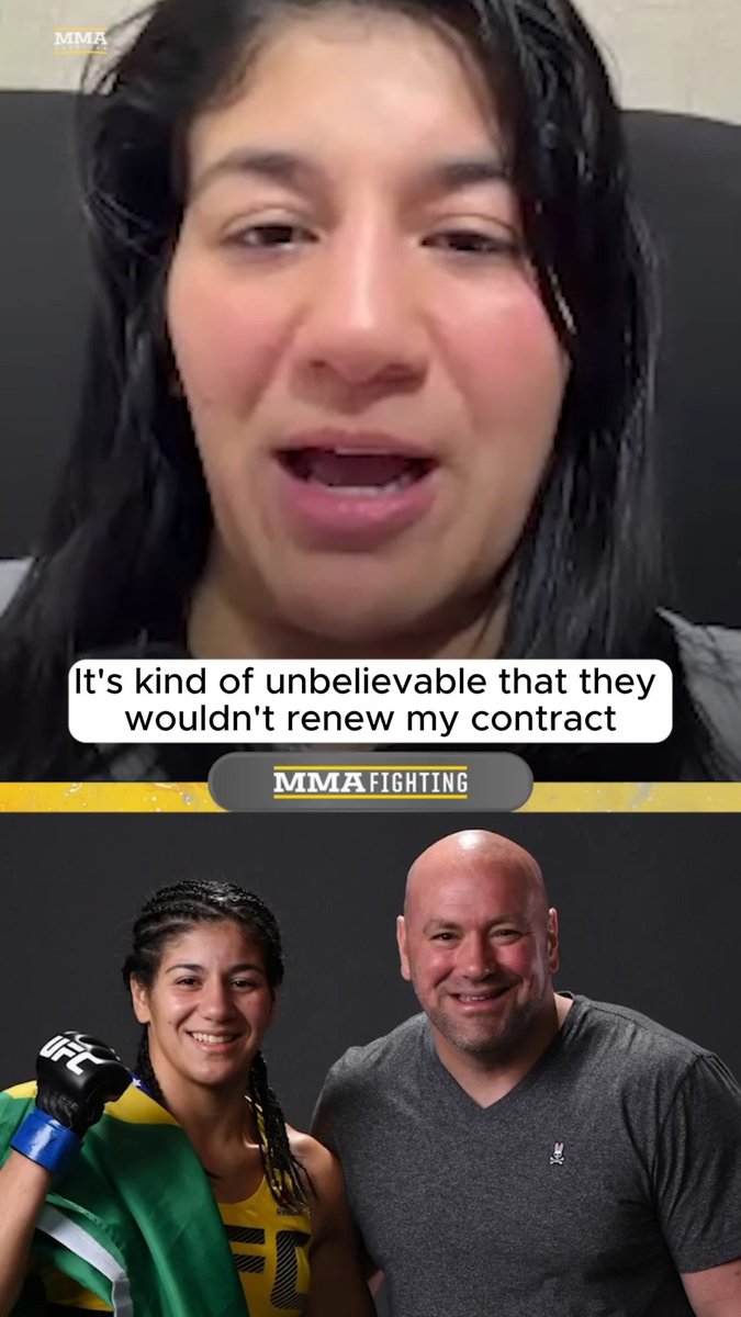 #PFLTampa headliner Ketlen Vieira says it's "unbelievable" the #UFC chose to let her go: "What I’m about to say isn’t me being arrogant or anything, and I even apologize for saying it. But I’m much better than many of the fighters who are there at bantamweight." (🎥 Guilherme Cruz)