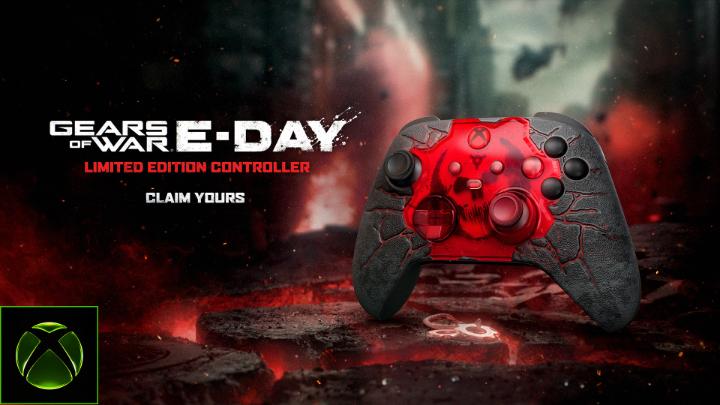 Prepárate para la batalla 🎮🔥 Enfrenta el caos del Día de la Emergencia (Emergence Day) con los nuevos Controles Inalámbricos XBOX Edición Limitada Gears of War: E-Day: