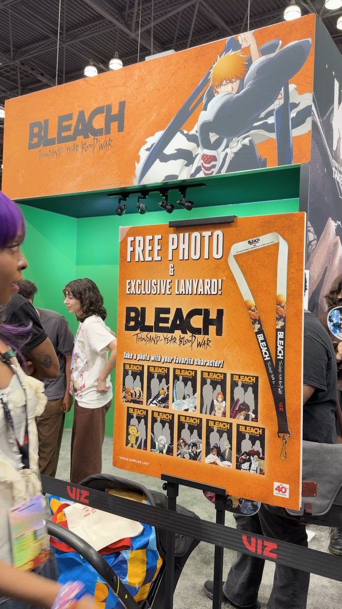 Step inside the VIZ booth #621 🔥 Take a look around and see what’s waiting for you at Anime NYC.