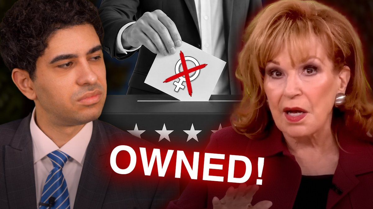 Joy Behar said America won’t vote for a woman because of “low testosterone” men… I had to jump in:
