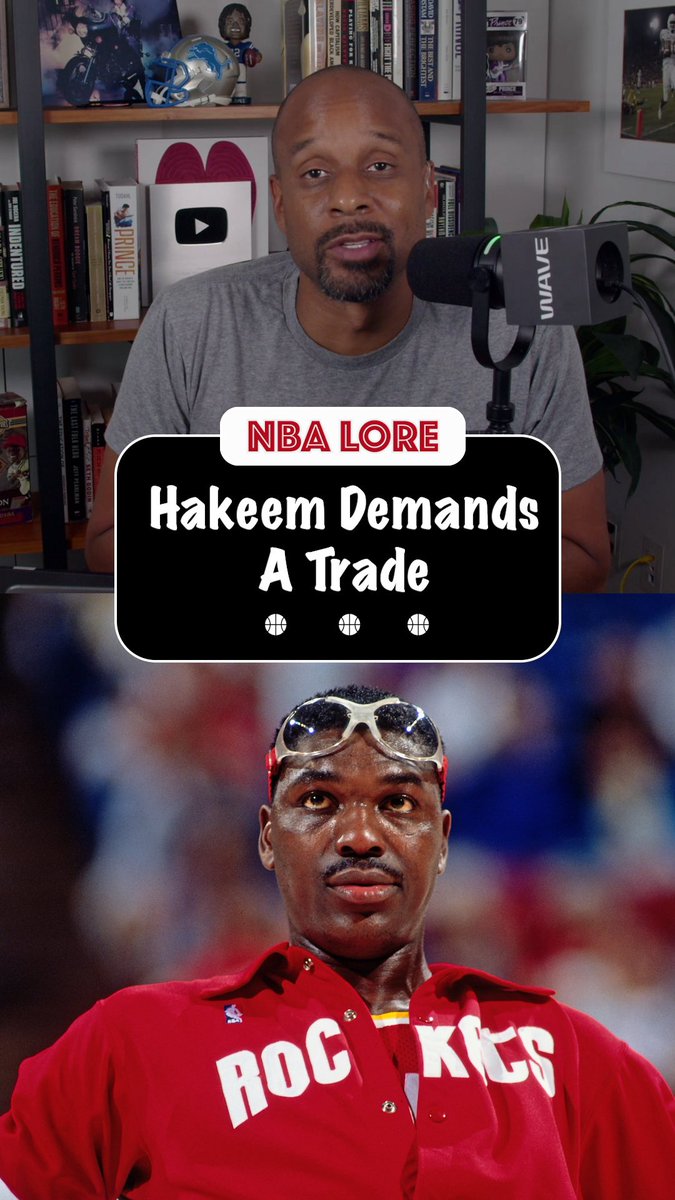 It’s fascinating to look back on Hakeem’s trade request in 1992