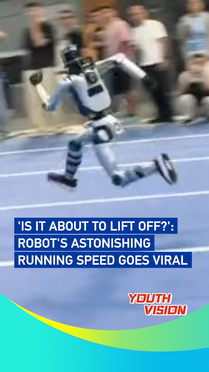 "Is it about to lift off?": Robot's astonishing running speed goes viral