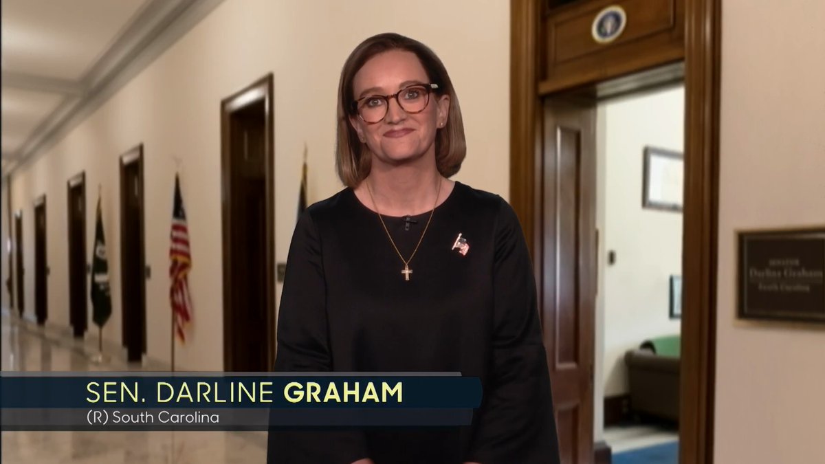 Darline Graham (Catherine Jarrett) stops by the show after struggling to answer questions in her debate earlier this week. #FallonTonight