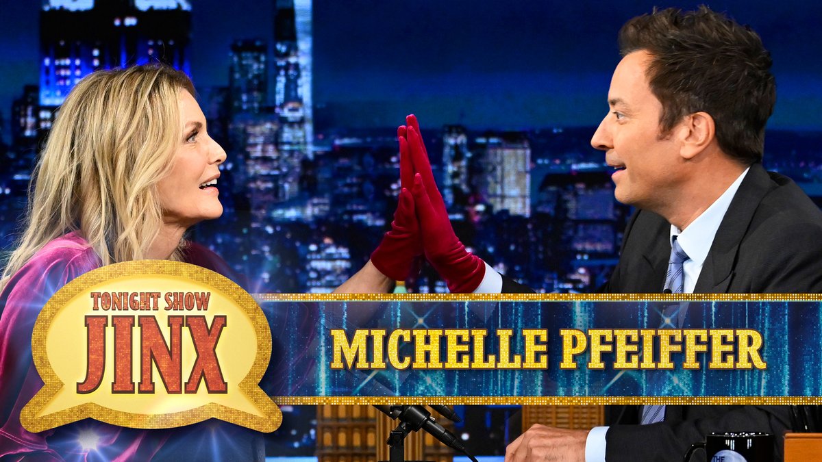 Jinx Challenge w/ Michelle Pfeiffer! 🗣️ #FallonTonight