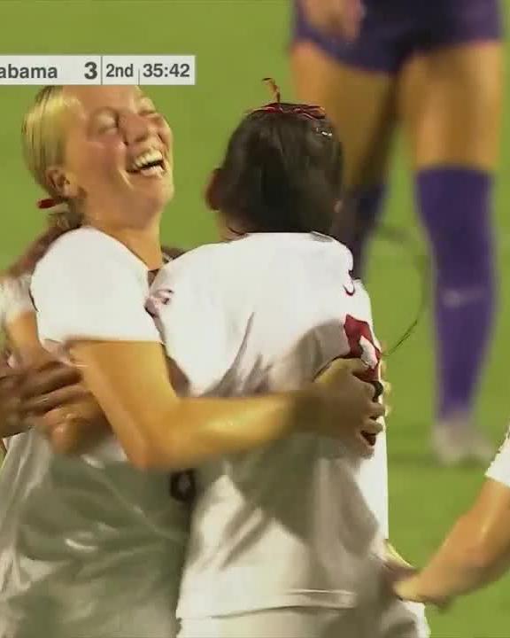 COAST-TO-COAST FOR THE TOP 15 GAME-WINNER 🤯 Alabama Soccer x #ItJustMeansMore
