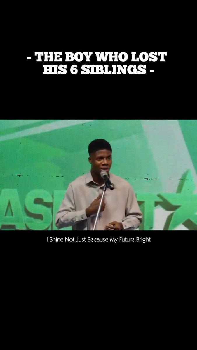 Man recounts how he lost his six siblings during a live audition. iam_preciousjay // IG