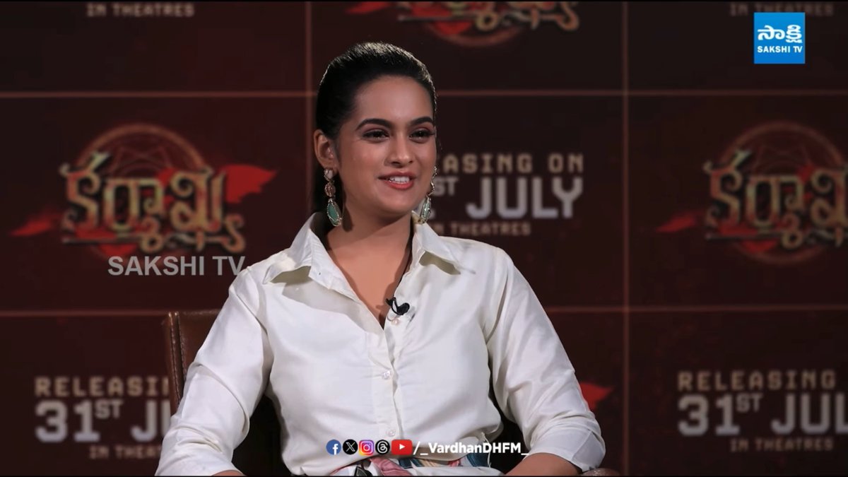 Another Kannada Heroine’s introduction to Telugu Cinema ♥️ “My favorite hero from TFI is Superstar Mahesh Babu sir. One of the first Telugu films I watched was #Dookudu, and I loved it” - #SamairaSri #MaheshBabu | #Varanasi