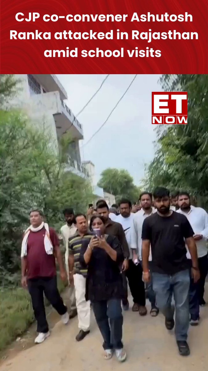 CJP co-convener Ashutosh Ranka and team attacked in Rajasthan while the Cockroach Public Party visited rural schools #CJP #rajasthaneducation Cockroaches of India