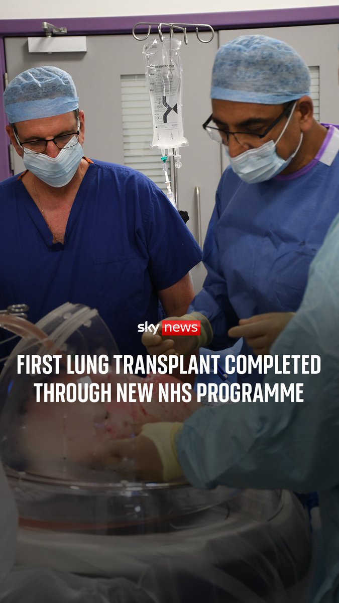 The first lung transplant has been successfully completed through the UK's new Assessment and Recovery Centres (ARCs) pilot programme