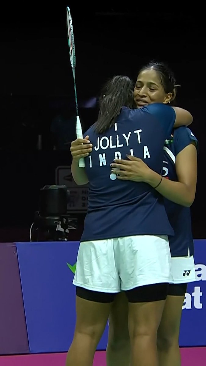 Moments like this mean everything! Follow live action: #BWFWorldChampionships #NewDelhi2026