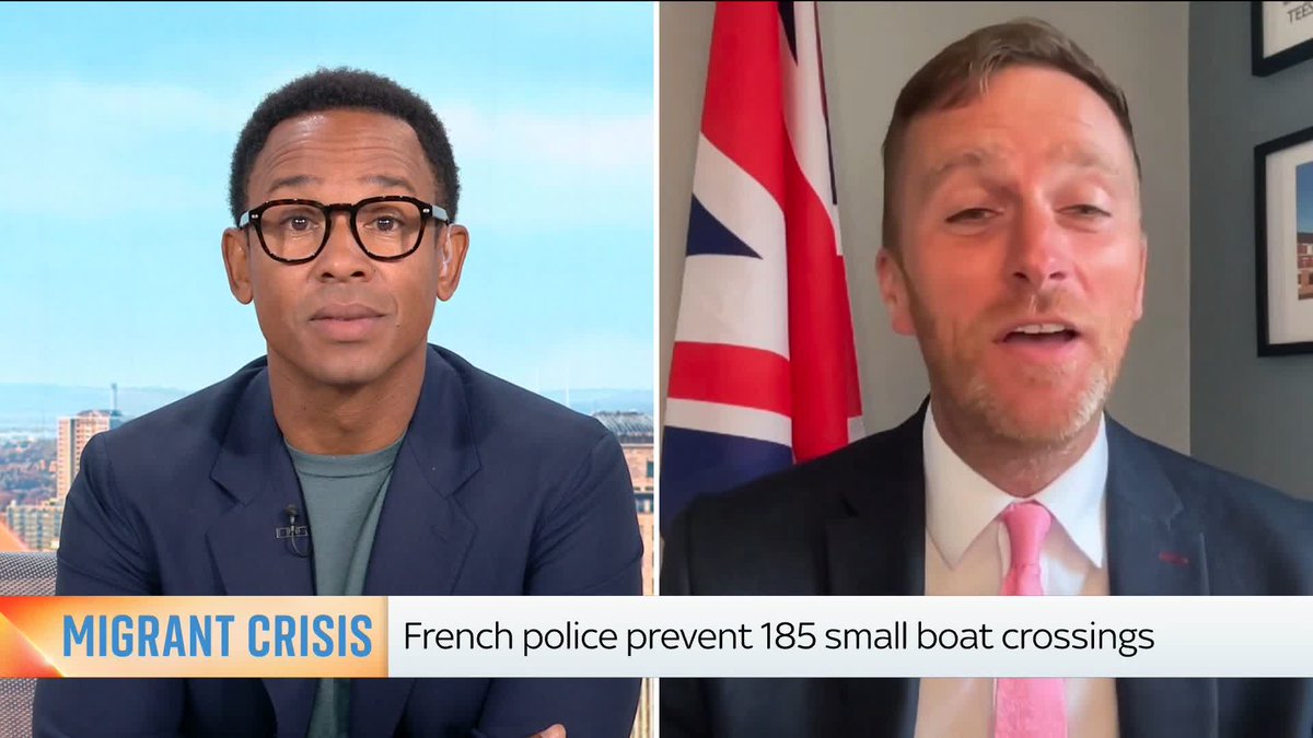 'The weather does a better job at stopping small boat crossings' Conservative deputy chairman Matt Vickers MP heavily criticises Labour's announcement that small boat crossings up to this point in the year are at their lowest level since 2021.