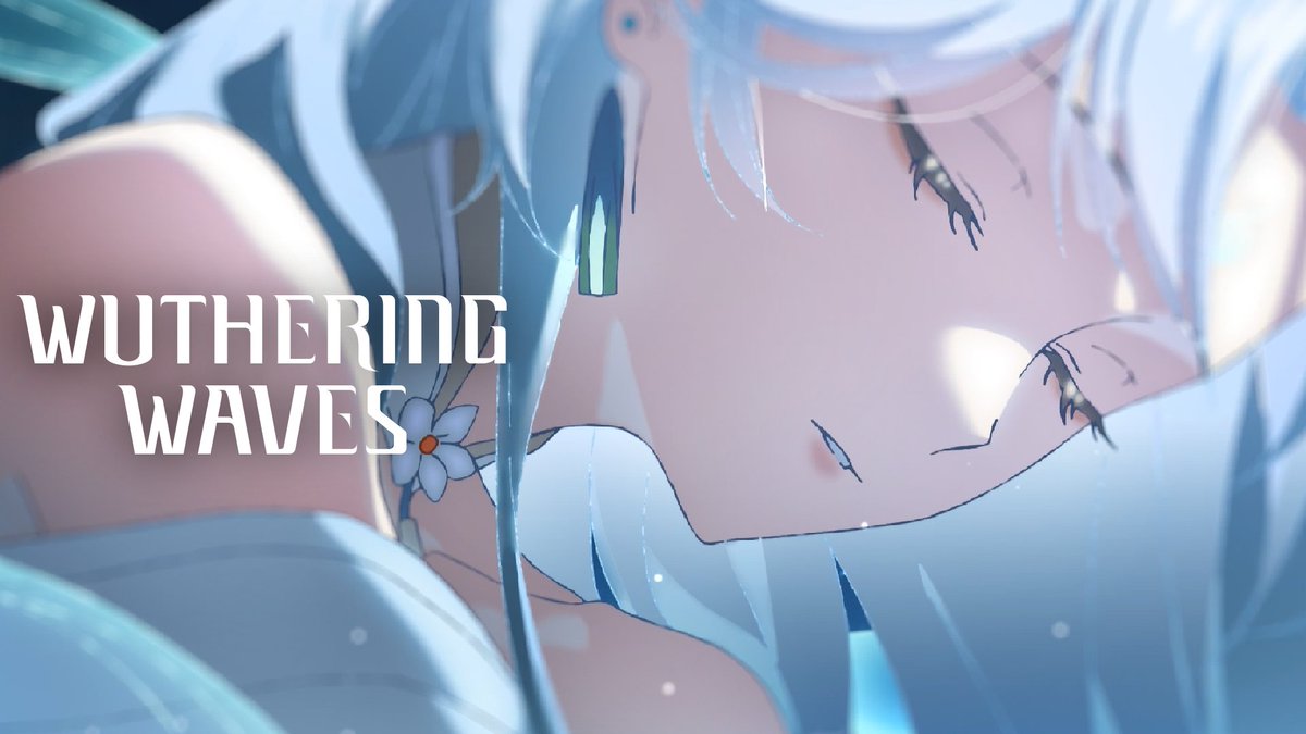 Insider Channel: Special Program | Crystal Clear Sleeves brush softly against white frost, while the sword quietly drinks in the moon's silver glow. "Cultivation calls for a body and mind as clear as crystal, untouched by impurity. Ah... The water feels perfect." #WutheringWaves #Qingxiao