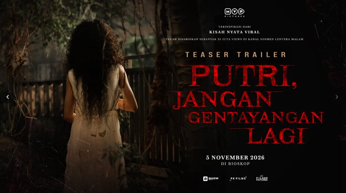 Rizal Mantovani sutradara yang piawai menggarap film horor kembali lagi bikin film horor, kali ini berjudul: "Putri Jangan Gentayangan Lagi" Fakta bahwa ini diadaptasi dari cerita dari podcast horor, cukup antusias melihat Kawai Labiba main jadi karakter utama 😳