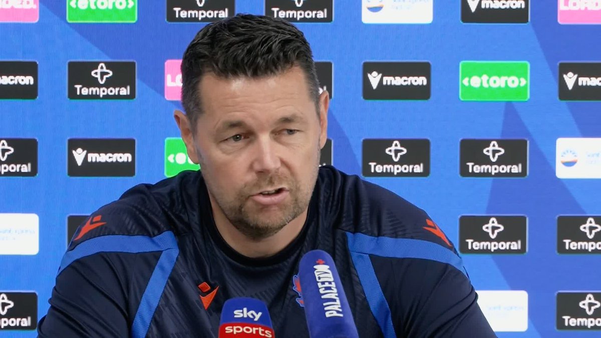 "I think he will stay with us" 🗣️ Crystal Palace manager Pierre Sage on Adam Wharton's future.