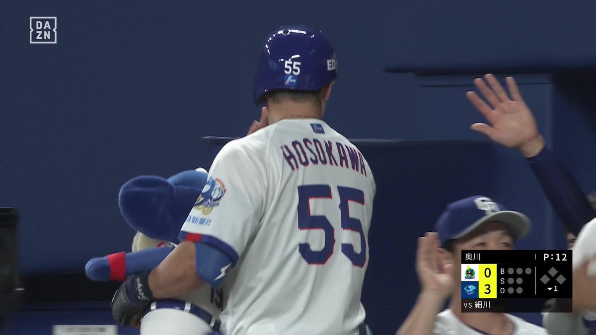 片手でスタンドへ… 細川成也 衝撃の先制3ラン 4年連続の20本塁打に到達 ⚾️中日×ヤクルト #dragons #だったらDAZN