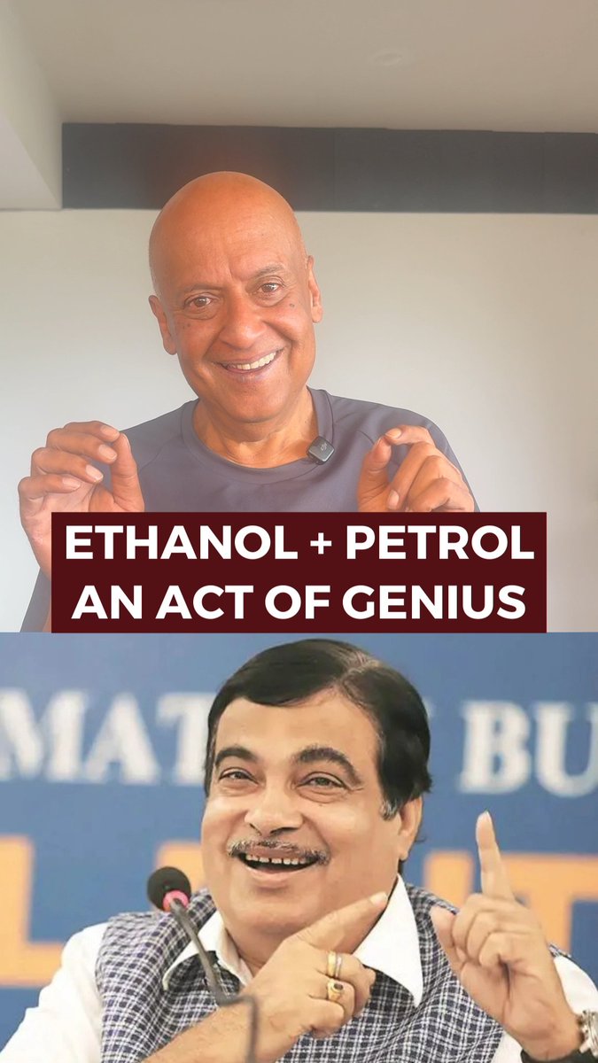 Ethanol Blending is a masterstroke - We walk more, eat healthy, and drink less. One stone, three mangoes.