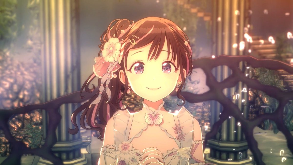 【新ピックアップガシャ開催中！】 限定★3【きらりきらめけ花しぶき】園田 智代子 さんの衣装 「ピクシルクオレチューン」は、『泡沫に染まる』特別演出に対応していますよ～✨ 智代子さんのラストゼリフをご紹介♪