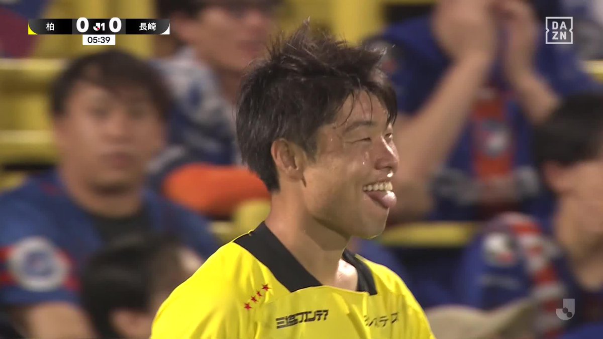 メモリアルに自ら祝砲🎉 前節Jリーグ通算300試合出場の垣田裕暉 試合前の表彰に華を添える先制ゴール 🇯🇵明治安田J1リーグ第3節 🆚柏×長崎 📺DAZN ライブ配信中 #Jリーグ #だったらDAZN