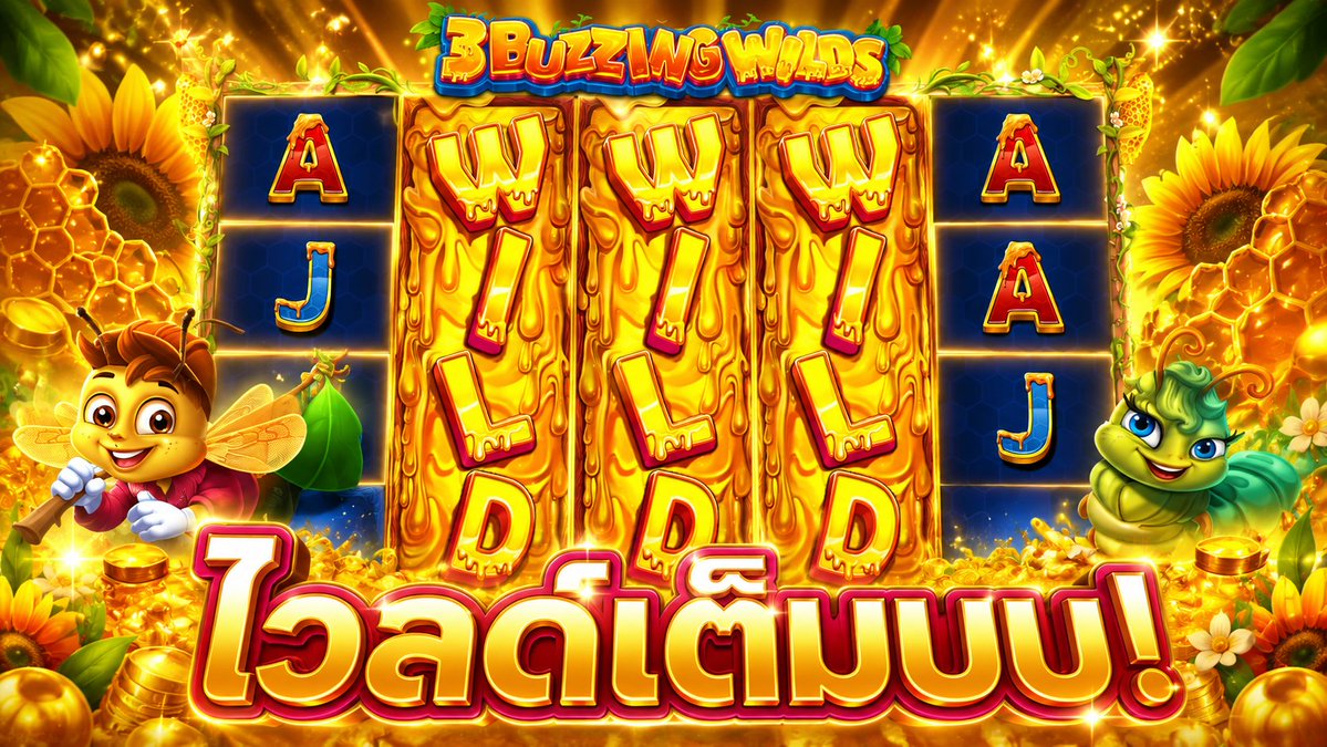 บวกทุกเปิดระเบิดทุกไม้!? | 3 Buzzing Wilds