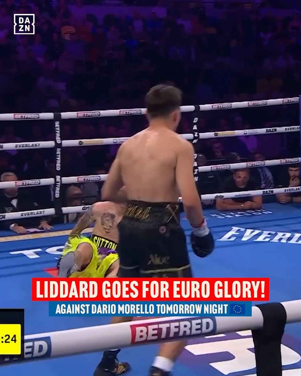 George Liddard looks to continue his ascent through the middleweight ranks tomorrow night when he challenges Dario Morello for the European title in London on DAZN 🔥