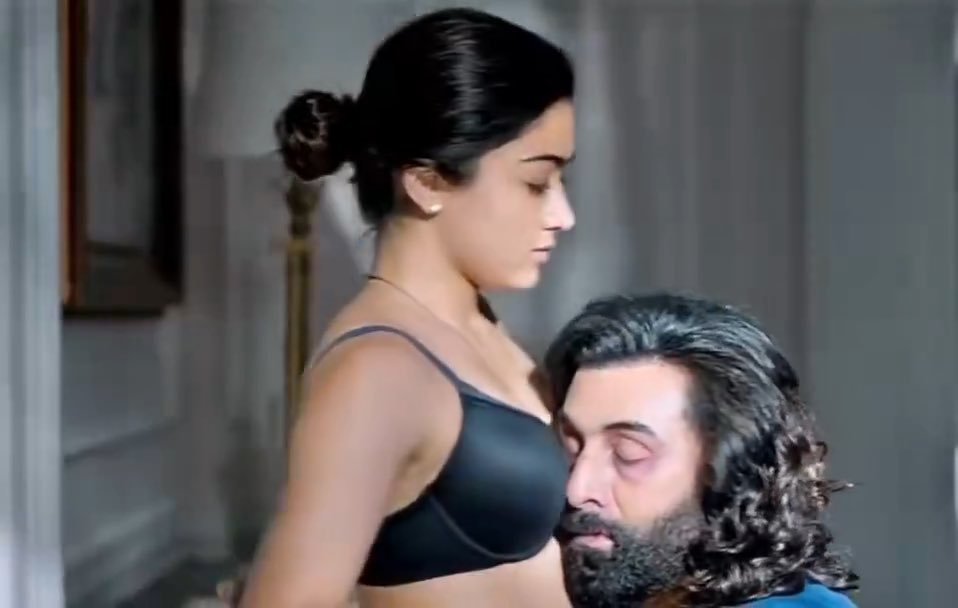 #RashmikaMandhana &amp; #RanbirKapoor looks too good together 🔥🥶
