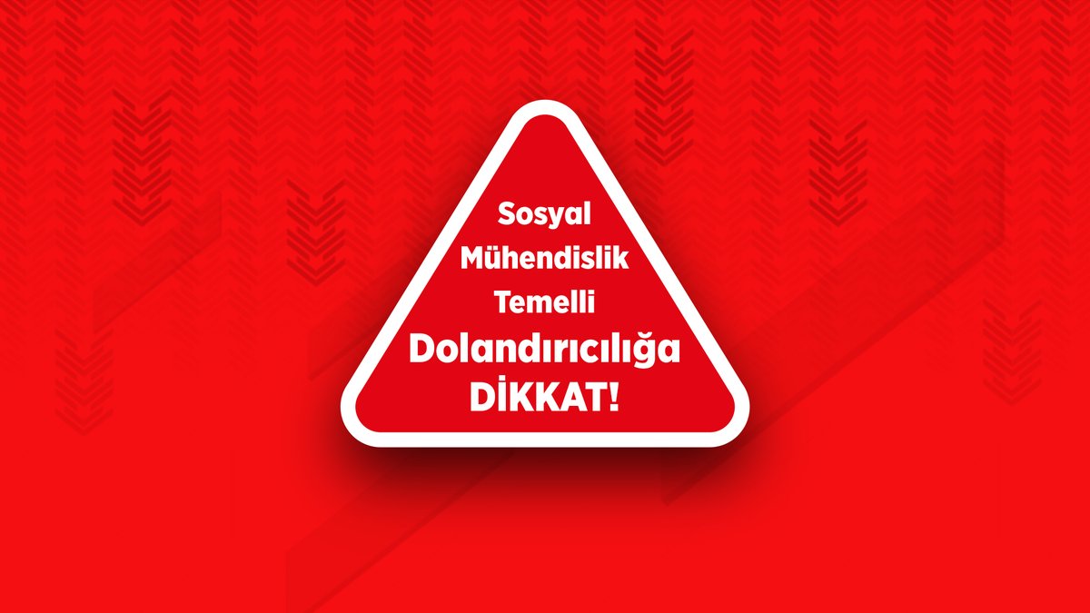 Sosyal mühendislik temelli dolandırıcılığa dikkat! Güvenli bankacılık için basit önlemler büyük fark yaratır! #ZiraatBankası #BirBankadanDahaFazlası