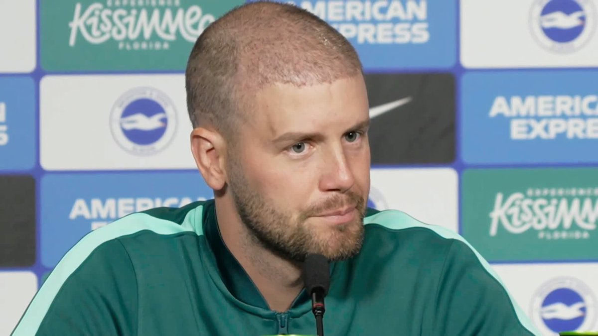 "He is a Brighton player" 🗣️ Brighton head coach Fabian Hürzeler on Carlos Baleba.