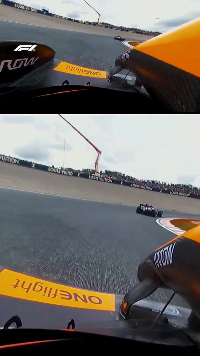 Flight mode enabled around the Zandvoort banking ✈️😮 #F1 #DutchGP