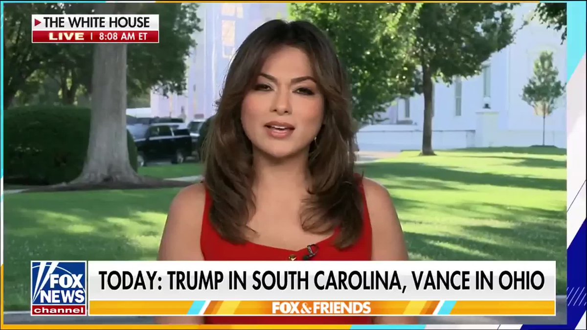 President Trump announcing a 90-day deal to lower imported beef prices by 25% to help Americans save money at the grocery store. The president is also hitting the campaign trail as he heads to South Carolina to campaign for Senator Darline Graham, while Vice President JD Vance heads to his Ohio hometown to promote the administration’s manufacturing and “America First” economic agenda. Trump is also expected to begin using his MAGA Inc. super PAC, which has roughly $400 million, to support certain Republicans ahead of the midterm elections. | Aishah Hasnie