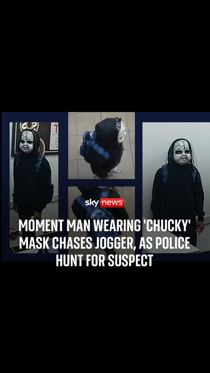 Man in 'Chucky' mask who chased women in Philadelphia identified by police. Police say the man repeatedly asked a victim, who was jogging, 'are you ready to die' while chasing her