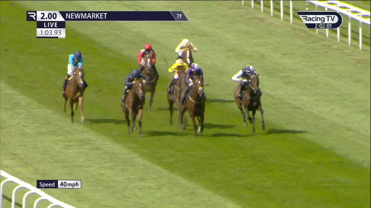 Group 1 entry Beguiled (Make Believe) is made to work harder than the odds suggested but this nice filly opens her account under Billy Loughnane for John and Thady Gosden Newmarket Racecourses