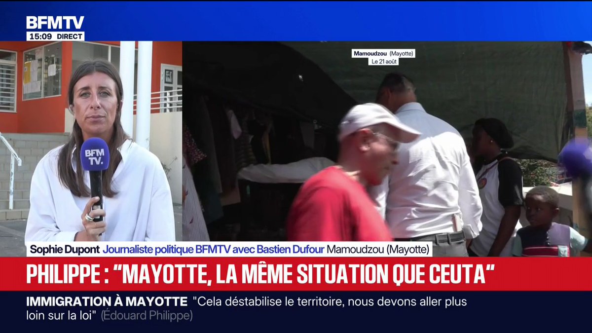 "Reprendre le contrôle" de l'immigration: depuis Mayotte, Édouard Philippe donne ses "priorités" pour l'archipel