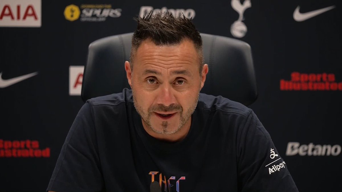 BREAKING: Roberto De Zerbi names Micky van de Ven the new Tottenham Hotspur captain🚨