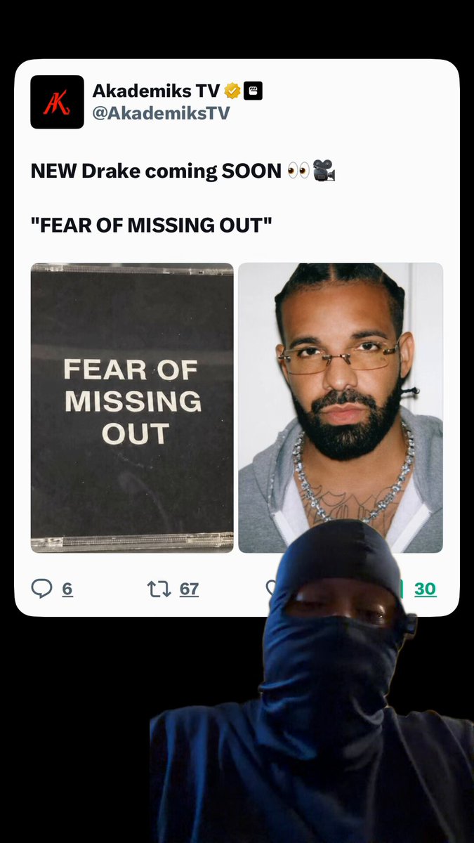Nah it’s time y’all should’ve left Drake alone now there’s nothing you can do about him. After 2026 you gonna have to whisper his name He droppin while other artists floppin. FAFO! FOMO 2026 #drake