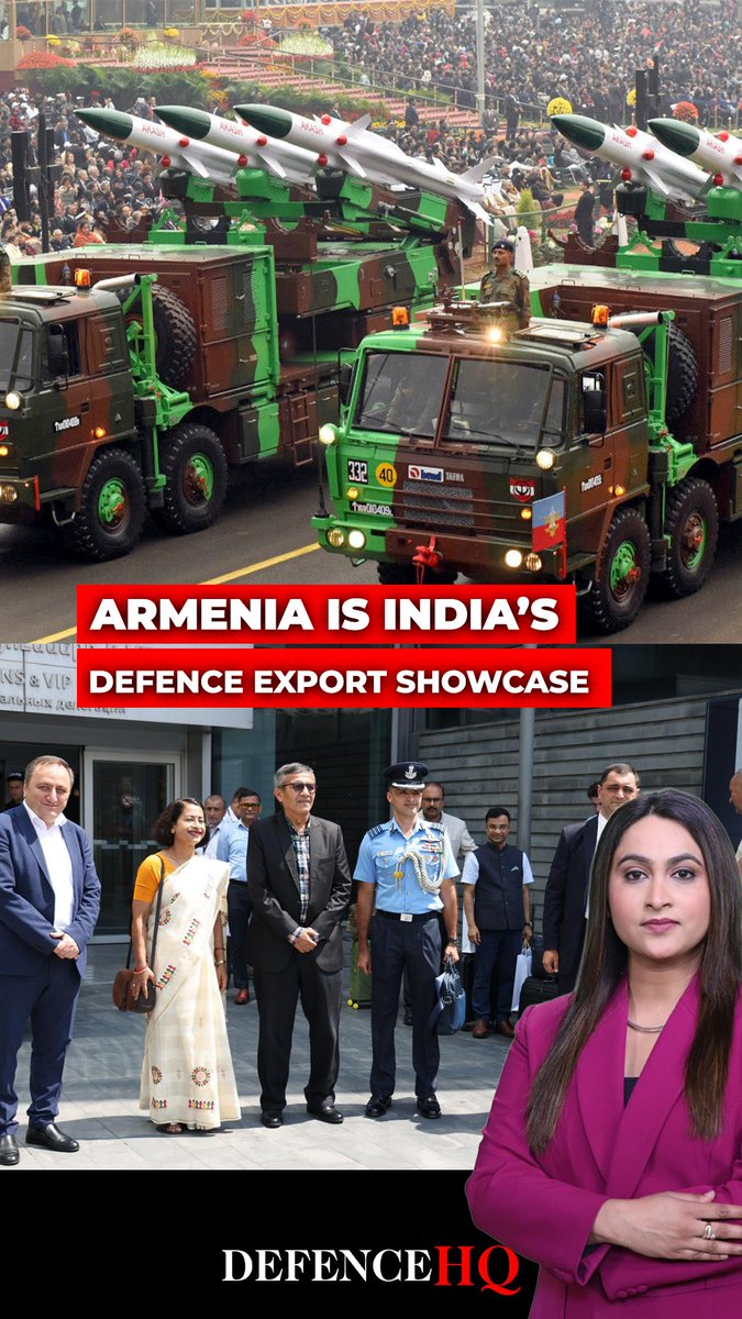 How Armenia Is Proving India’s Weapons Can Win Global Defence Deals Armenia has quietly become India’s biggest defence export customer, spending nearly $2 billion on radars, missiles, rockets and drones since 2020. This video breaks down how Swathi radars, Akash air defence and Pinaka rockets turned Armenia into India’s top arms buyer, why Yerevan walked away from decades of Russian dependence to do it, and what it means that Pakistan is deepening ties with Turkey and Azerbaijan, Armenia’s rivals, at the very same time. Full explainer on India’s fastest growing defence export relationship. #IndiaArmenia #Akash #Pinaka #SwathiRadar #DefenceExports #IndianDefence #Armenia #Turkey #Azerbaijan #SouthCaucasus #DefenceDeal #IndiaPakistan #DefenceNews2026 #StrategicPartnership Divya Kochar