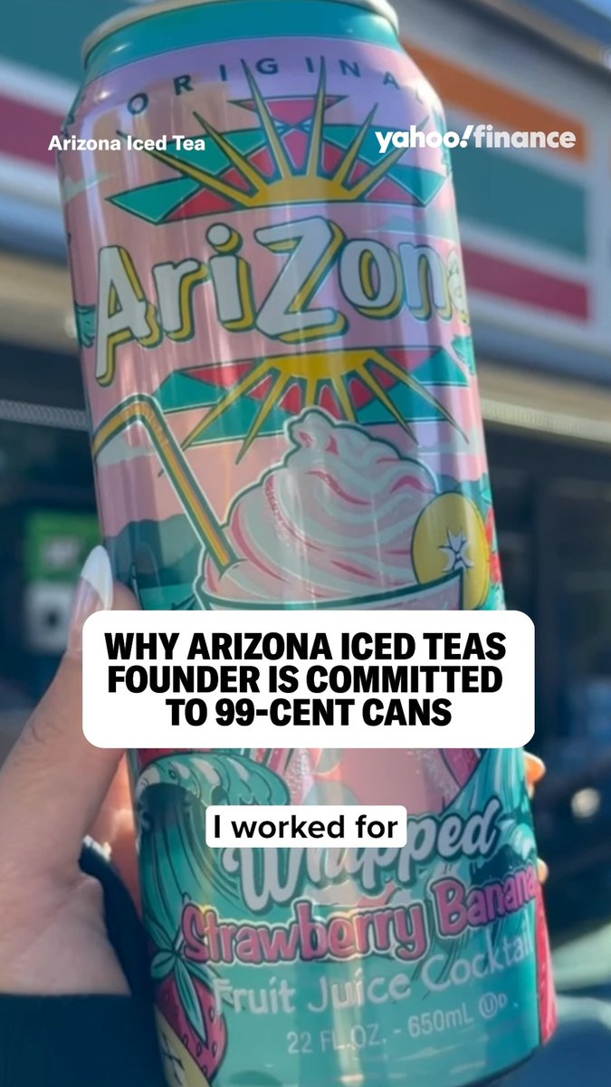 Why the Arizona Iced Teas founder is committed to 99-cent cans. Catch the latest episode of Built Different with Ian Schwartzman. 🔥