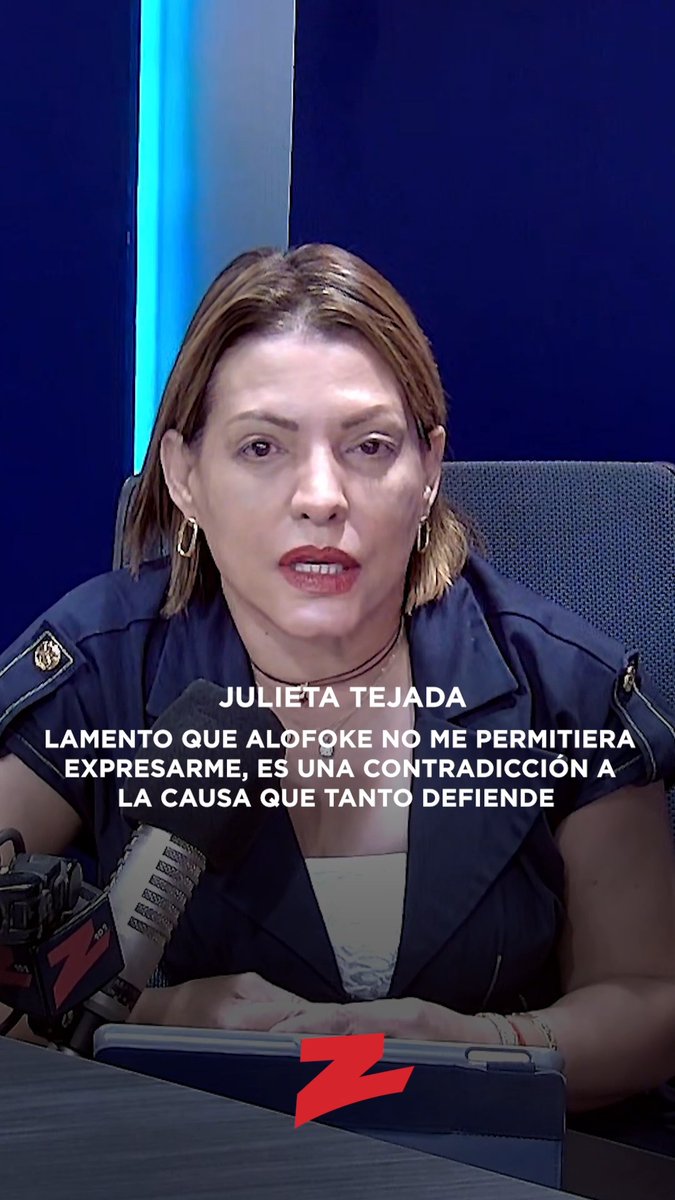 📺 [#ElGobiernoDeLaMañana] Julieta Tejada: Lamento que Alofoke no me permitiera expresarme, es una contradicción a la causa que tanto defiende. Escucha su comentario completo en: #Z101 #ZDigital #Opinión #JulietaTejada #Lamento #Alofoke #Permitiera #Expresarme #Contradicción #Causa #Defiende