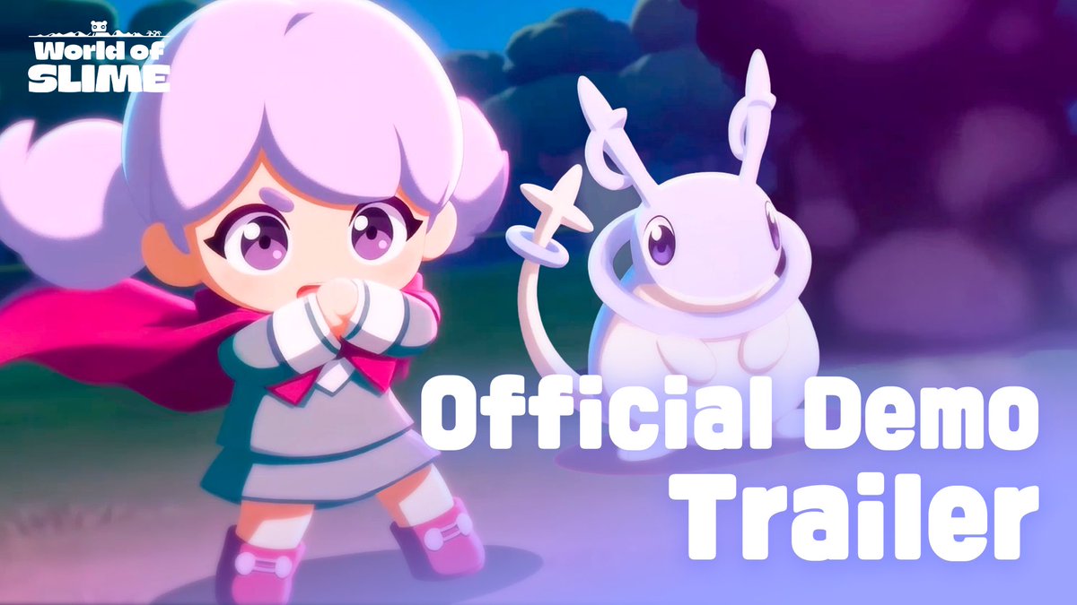 🎬 The demo trailer for "World of Slime - Chewy Gooey Adventure MMORPG" is here! A demo that lets you experience the world of slimes ahead of everyone else launches August 26 on Steam! 🫧 Be sure to check out the official trailer showcasing what's playable in the demo! 👇 No advance application or reservation required. Anyone can download and play it for free! Capture slimes, fuse them together, explore the world, and enjoy meeting all sorts of new companions ✨ If you haven't added it to your wishlist yet, please hit "Add to Wishlist" on the Steam store! You'll get a notification the moment the demo goes live! 🎮 Steam store page here : #indiedev #steam #indiegame #gamedev #mmorpg