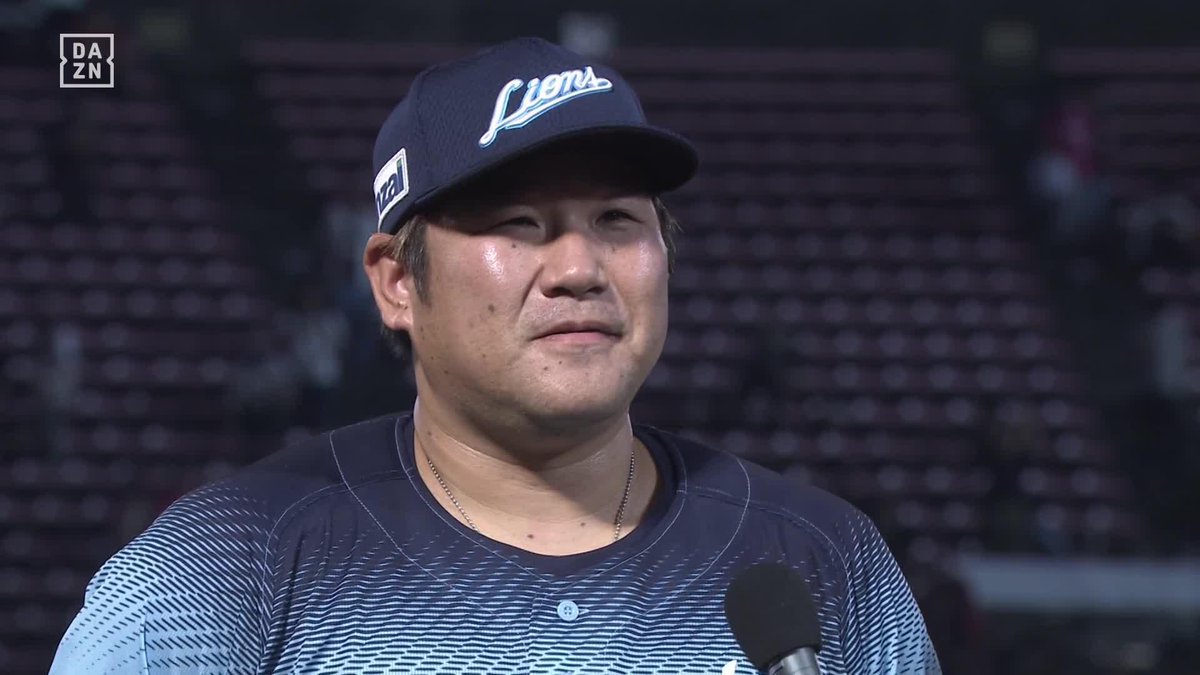 「（おかわり）打てるように頑張ります笑」 25年目の43歳・中村剛也 ☑今季1号は代打満塁弾 ☑23年連続本塁打 ☑歴代最多通算23本目の満塁弾 ⚾️楽天×西武 #seibulions #だったらDAZN