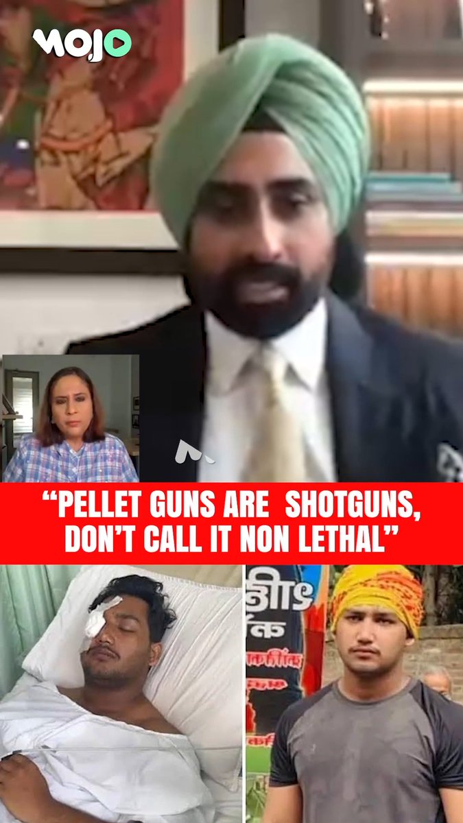 As Delhi Police Files an FIR after Rahul Gandhi's dharna with a pellet gun victim Sahil whose vision in one eye is damaged, dont miss Sherbir Panag 🇮🇳 explaining what a pellet gun is & why its use in Jantar Mantar protests has caused much outrage & debate. In full